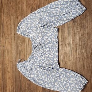 Wild Fable long sleeve cropped top